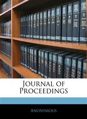 Journal of Proceedings,1143346750,9781143346750