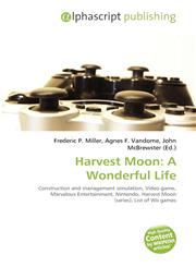 Harvest Moon A Wonderful Life,6131729093,9786131729096