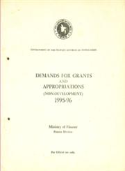 Demands for Grants and Appropriations (Non-Development) Annual Budget, 1995-96