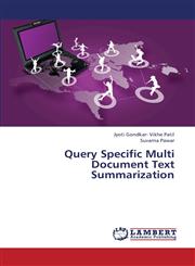 Query Specific Multi Document Text Summarization,3659353744,9783659353741