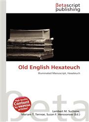 Old English Hexateuch,6134527610,9786134527613