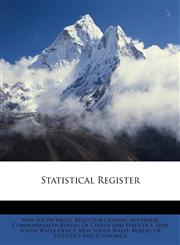 Statistical Register,1146983565,9781146983563
