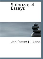 Spinoza; 4 Essays,1103902911,9781103902910