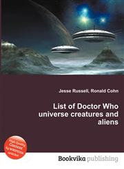 List of Doctor Who Universe Creatures and Aliens,5511414409,9785511414409