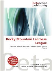 Rocky Mountain Lacrosse League,6137507130,9786137507131