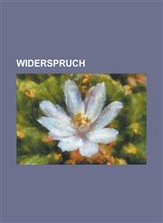 Widerspruch,1234425165,9781234425166