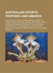 Australian sports trophies and awards Australian Football League awards, Australian rules football awards,1234568756,9781234568757