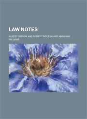 Law Notes,1230072241,9781230072241