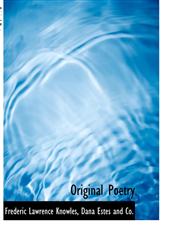 Original Poetry,1140619837,9781140619833