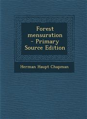 Forest Mensuration,1287588905,9781287588900
