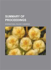 Summary of proceedings,1150810483,9781150810480