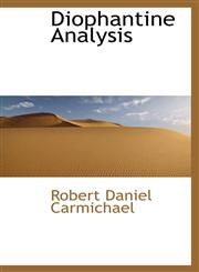 Diophantine Analysis,1110980620,9781110980628