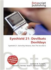 Eyeshield 21 Devilbats Devildays,6134492914,9786134492911