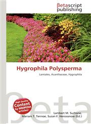 Hygrophila Polysperma,6133511702,9786133511705