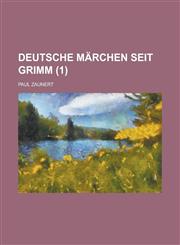 Deutsche Marchen Seit Grimm (1),1153517817,9781153517812