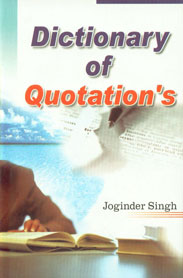 Dictionary of Quotation's,8189239007,9788189239008