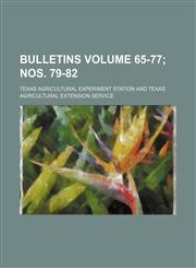 Bulletins Volume 65-77; nos. 79-82,1231058595,9781231058596