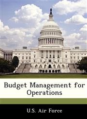 Budget Management for Operations,1249202965,9781249202967
