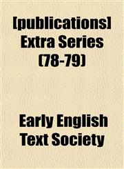 [publications] Extra Series (78-79),1152698419,9781152698413
