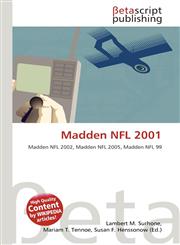 Madden NFL 2001,6134795607,9786134795609