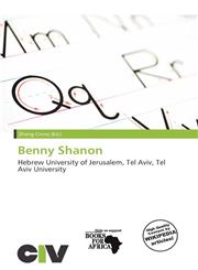 Benny Shanon,6137395588,9786137395585