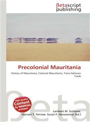 Precolonial Mauritania,6132965297,9786132965295
