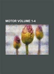 Motor Volume 1-4,123123802X,9781231238028