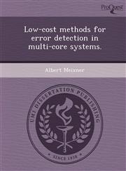 Low-cost methods for error detection in multi-core systems.,1243468645,9781243468642
