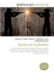 Battle of Culloden,6130224591,9786130224592