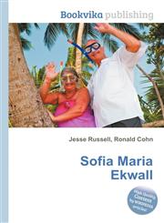 Sofia Maria Ekwall,5512183095,9785512183090