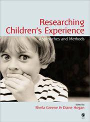 Researching Children's Experience Approaches and Methods 1st Edition,0761971033,9780761971030