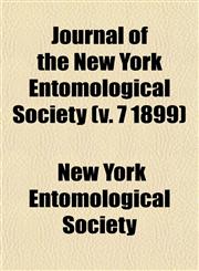 Journal of the New York Entomological Society (v. 7 1899),1152983458,9781152983458