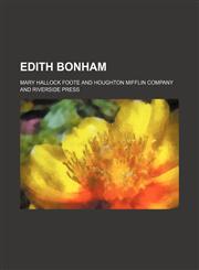 Edith Bonham,115034315X,9781150343155