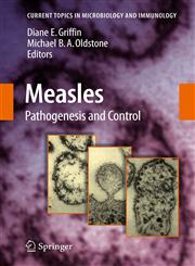 Measles Pathogenesis and Control,354070616X,9783540706168