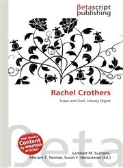 Rachel Crothers,6130891016,9786130891015