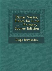 Rimas Varias, Flores Do Lima ...,1289704341,9781289704346