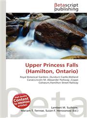 Upper Princess Falls (Hamilton, Ontario),6136122596,9786136122595