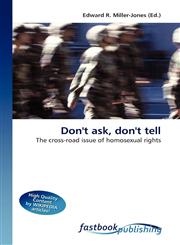 Don't ask, don't tell,6130109172,9786130109172