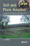 Soil and Plant Analysis A Laboratory Manual of Methods for the Examination of Soils and the Determination of the Inorganic Constituents of Plants,8172336209,9788172336202