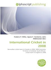 International Cricket in 2008,6135530585,9786135530582