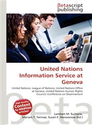 United Nations Information Service at Geneva,6135065718,9786135065718