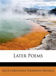 Later Poems,1241621500,9781241621506