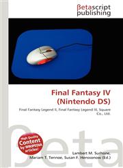 Final Fantasy IV (Nintendo DS),6134816434,9786134816434