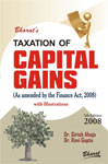 Bharat's Taxation of Capital Gains As Amended by the Finance Act, 2008 5th Edition,8177334654,9788177334654