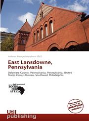 East Lansdowne, Pennsylvania,6201588396,9786201588394