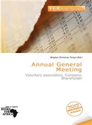 Annual General Meeting,6200211272,9786200211279