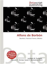 Alfons de Borbón,613475126X,9786134751261
