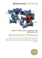 Ahmad Shah Massoud,6130262558,9786130262556