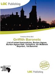Griffith Baronets,6139593085,9786139593088