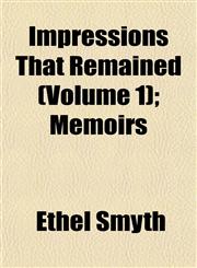 Impressions That Remained (Volume 1); Memoirs,1152330268,9781152330269